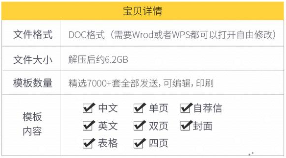 个人求职简历模板word_求职简历模板免费下载word 文档_求职简历word模板免费下载