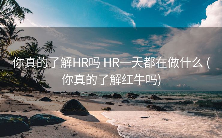 你真的了解HR吗 HR一天都在做什么 (你真的了解红牛吗)