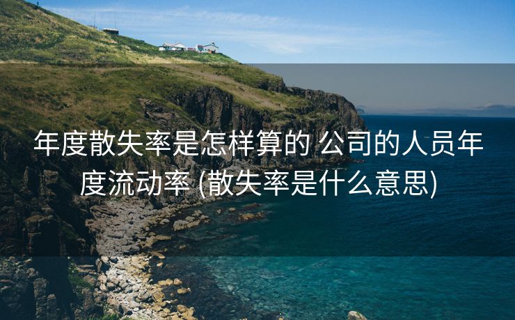 年度散失率是怎样算的 公司的人员年度流动率 (散失率是什么意思)