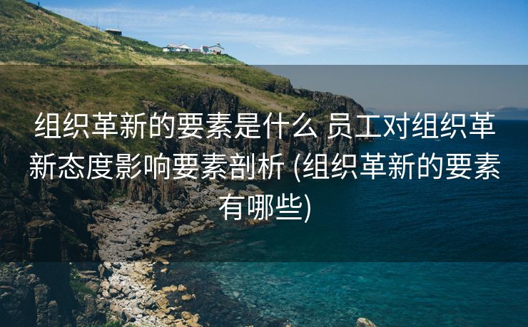 组织革新的要素是什么 员工对组织革新态度影响要素剖析 (组织革新的要素有哪些)