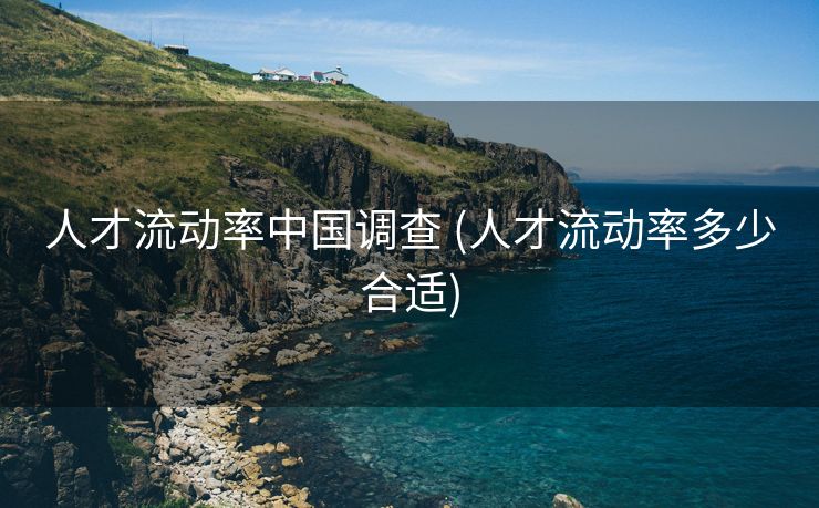 人才流动率中国调查 (人才流动率多少合适)