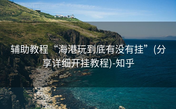 辅助教程“海港玩到底有没有挂”(分享详细开挂教程)-知乎