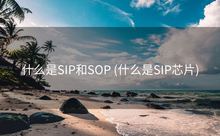 什么是SIP和SOP (什么是SIP芯片)