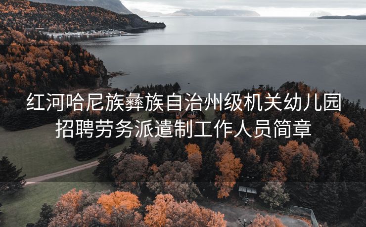 红河哈尼族彝族自治州级机关幼儿园招聘劳务派遣制工作人员简章