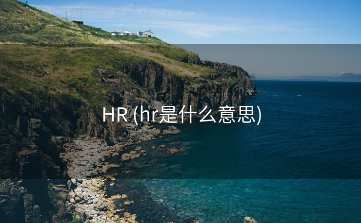 HR (hr是什么意思)