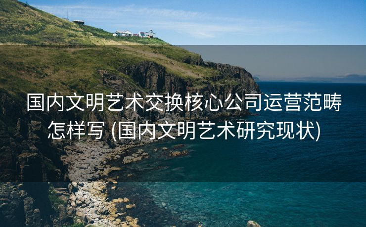 国内文明艺术交换核心公司运营范畴怎样写 (国内文明艺术研究现状)