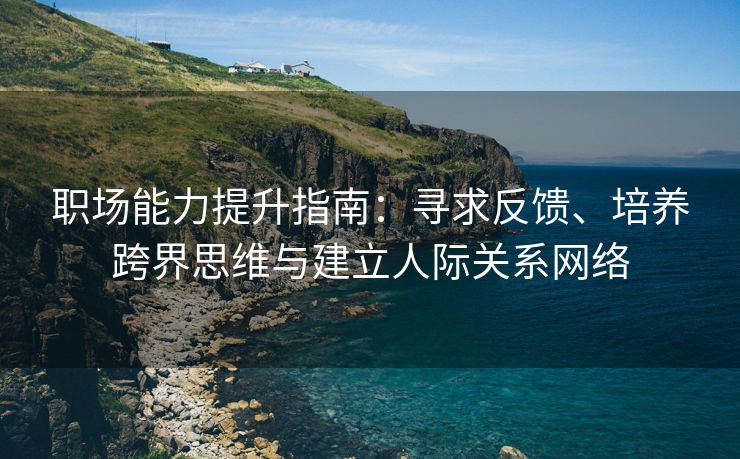 职场能力提升指南：寻求反馈、培养跨界思维与建立人际关系网络