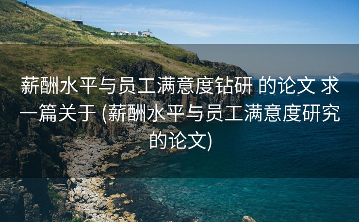 薪酬水平与员工满意度钻研 的论文 求一篇关于 (薪酬水平与员工满意度研究的论文)