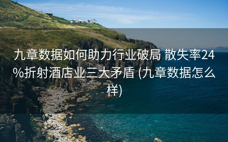 九章数据如何助力行业破局 散失率24%折射酒店业三大矛盾 (九章数据怎么样)